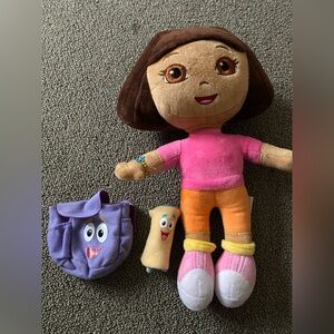Dora the Explorer Plush Doll with Accessories